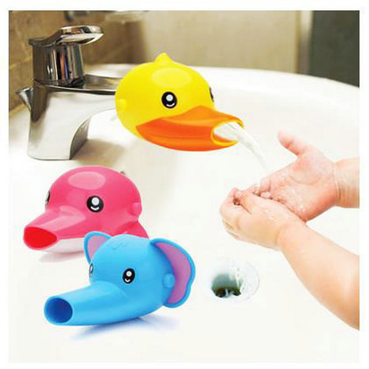 ตัวต่อก๊อกน้ำ ที่ต่อก๊อกน้ำ ที่ต่อก็อกน้ำ ตัวต่อก้อกน้ำ ก๊อกน้ำเด็ก ขยายระยะน้ำล้างมือ ให้เด็กใช้อ่างล้างมือได้สะดวก ไม่ต้องเอื้อม