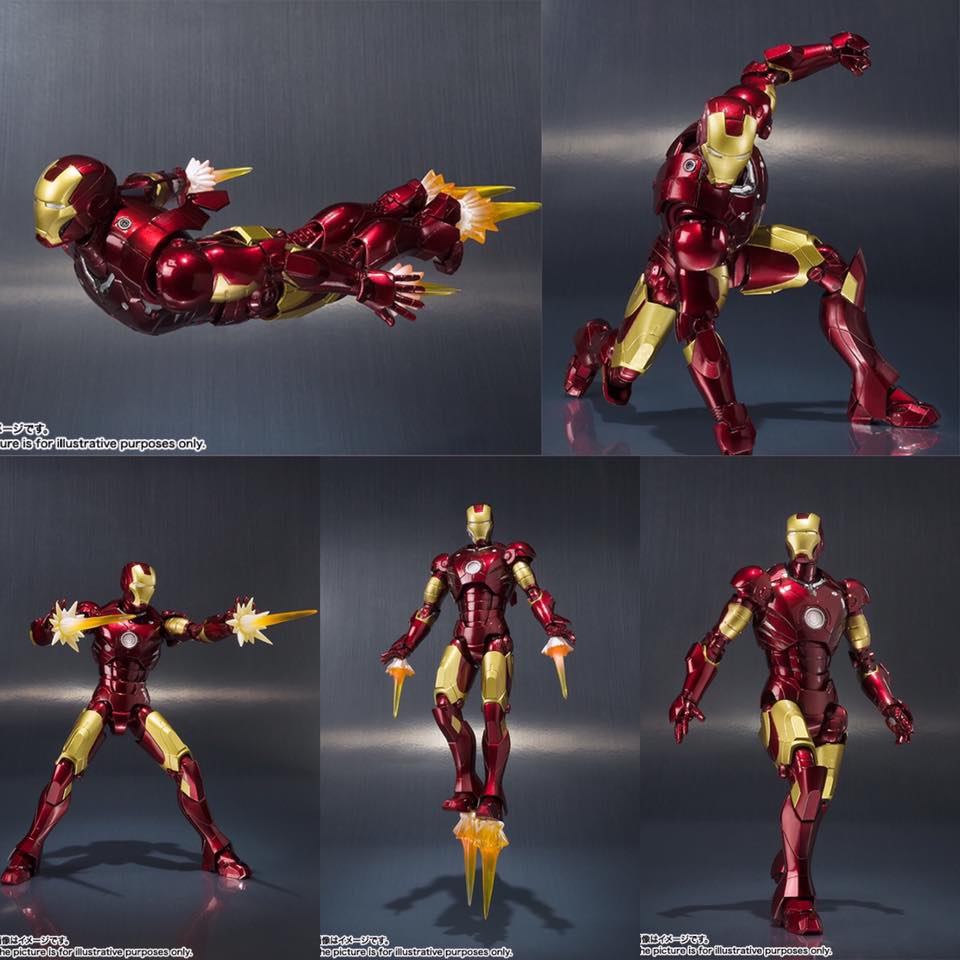 พร้อมส่ง S.H. Figuarts Iron Man Mark 3