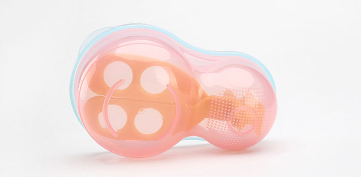 ถ้วยบดข้าวเด็ก ถ้วยป้อนข้าวเด็ก ชุดบดอาหารเด็ก ถ้วยอาหารเด็ก มีฝาปิด+ช้อนเด็ก+กรรไกรบดอาหาร (6 m+) BPA-Free