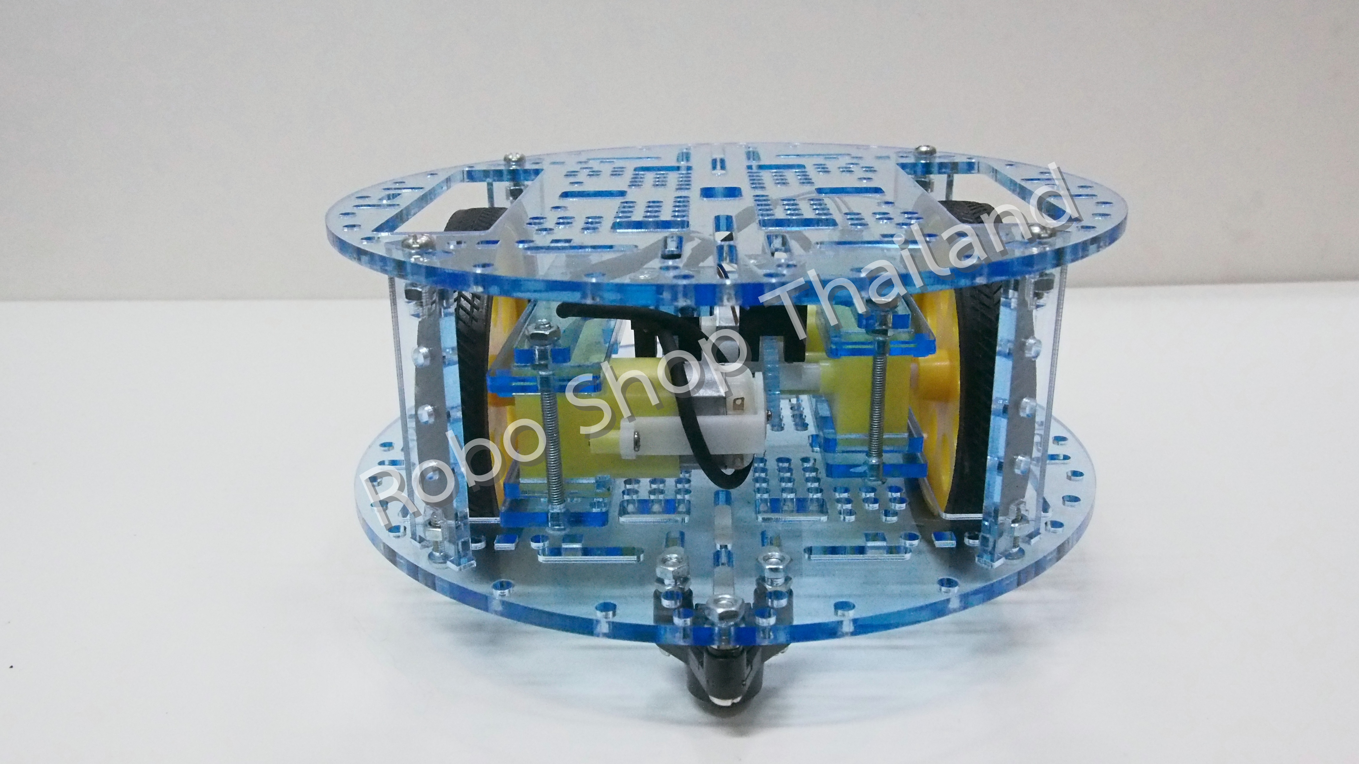 โครงหุ่นยนต์แบบกลม มี Encoder