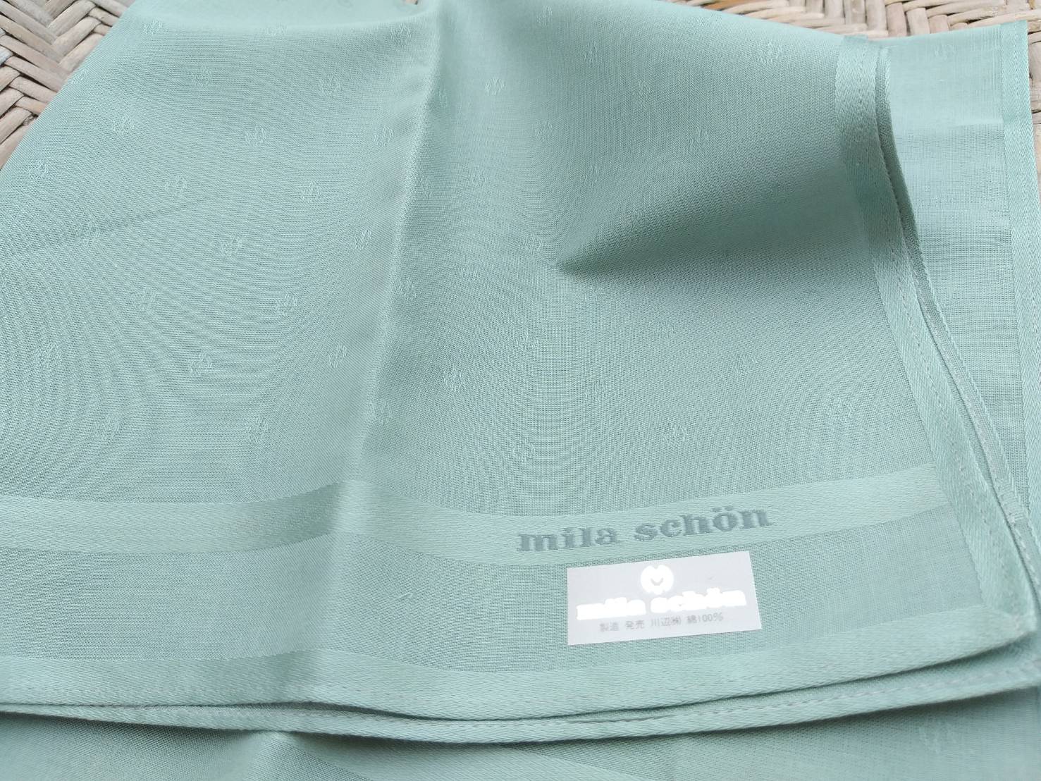 ผ้าเช็ดหน้าชาย mila sehon ผ้าดีมาก สวยหรูผู้ดีมาก