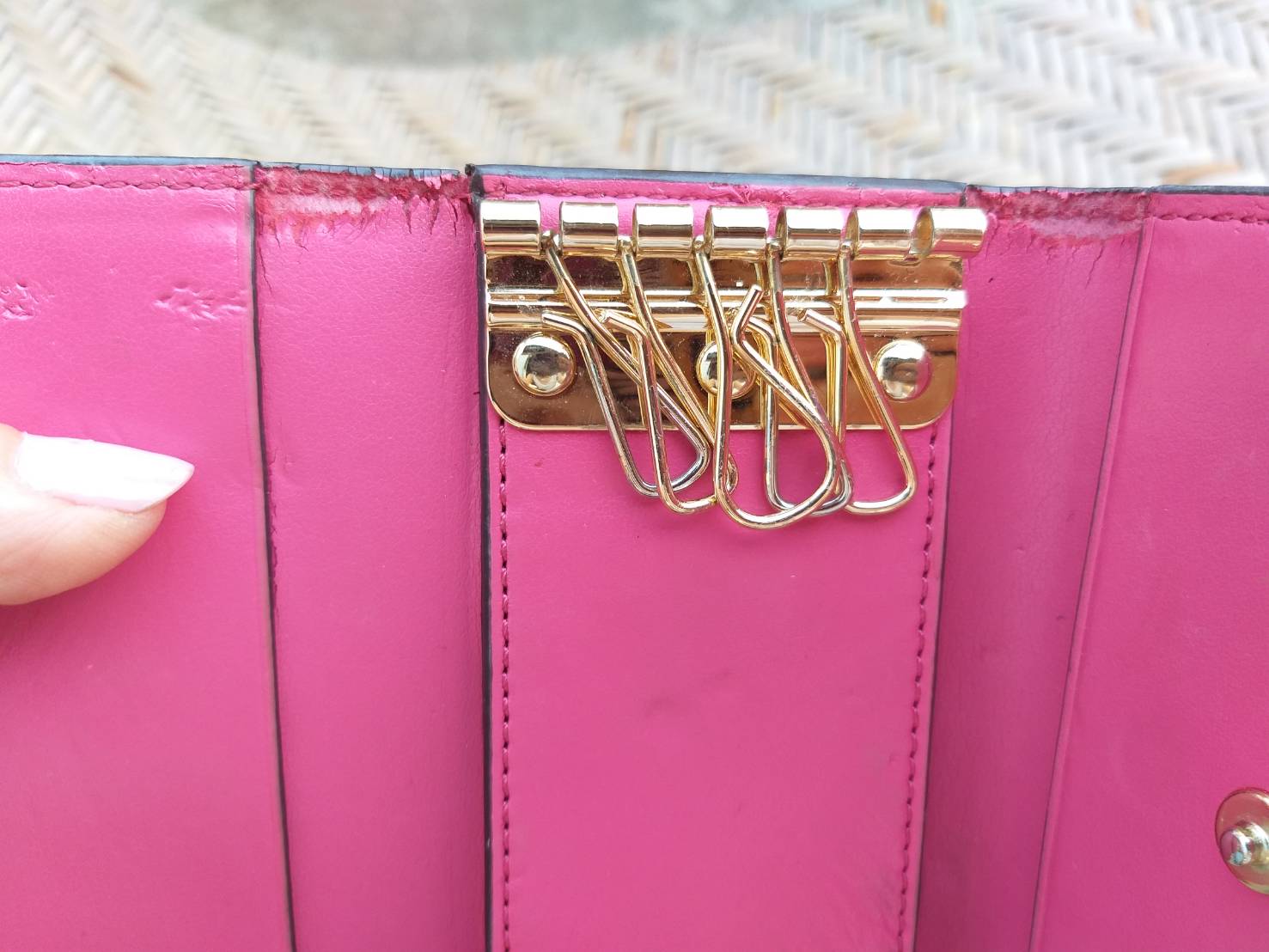 กระเป๋ากุญแจ COACH ของแท้