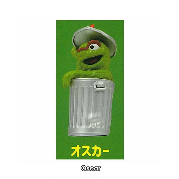 กาชาปองเซซามิสตรีท Sesame Street: Never Give in to the Wind. Mascot Figure