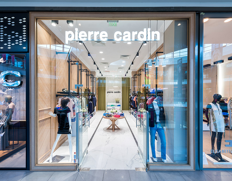 ผ้าพันคอแคชเมียร์ pierre cardin (ของใหม่)