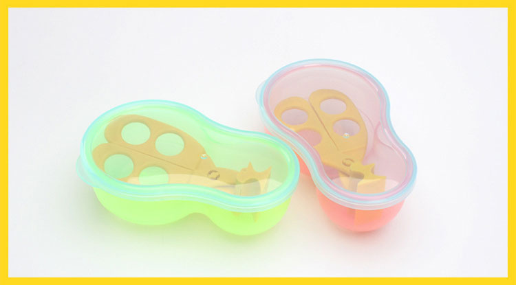 ถ้วยบดข้าวเด็ก ถ้วยป้อนข้าวเด็ก ชุดบดอาหารเด็ก ถ้วยอาหารเด็ก มีฝาปิด+ช้อนเด็ก+กรรไกรบดอาหาร (6 m+) BPA-Free