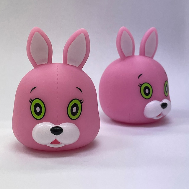 กาชาปองหัวมาสคอทสัตว์ Miniature Soft Vinyl Animal Mascot Head