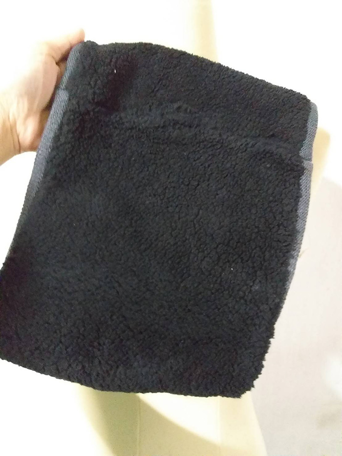 ที่อุ่นคอไหมพรมบุขนหมี อุ่นมากกกก (ของใหม่)