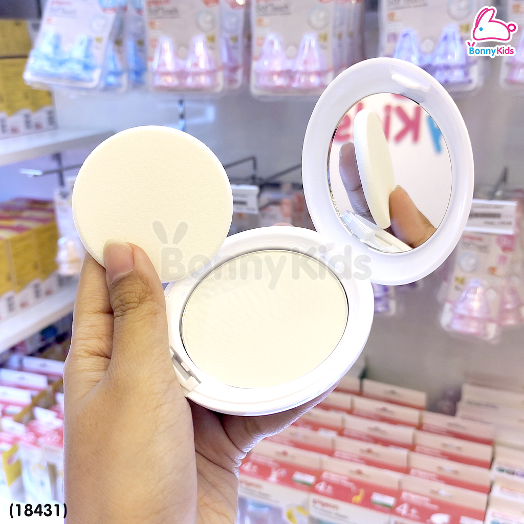 (18431) Pigeon (พีเจ้น) Baby Compact Powder แป้งเด็กอัดแข็ง ใช้ได้ตั้งแต่แรกเกิด (10g.)