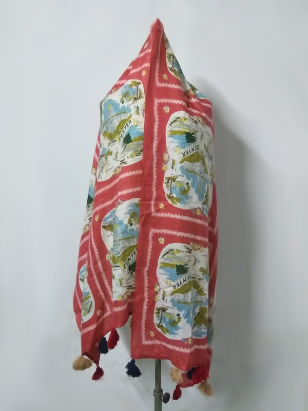 ผ้าคลุมไหล่ ผืนใหญ่ ผ้าดีมาก สวยมาก (ของใหม่)