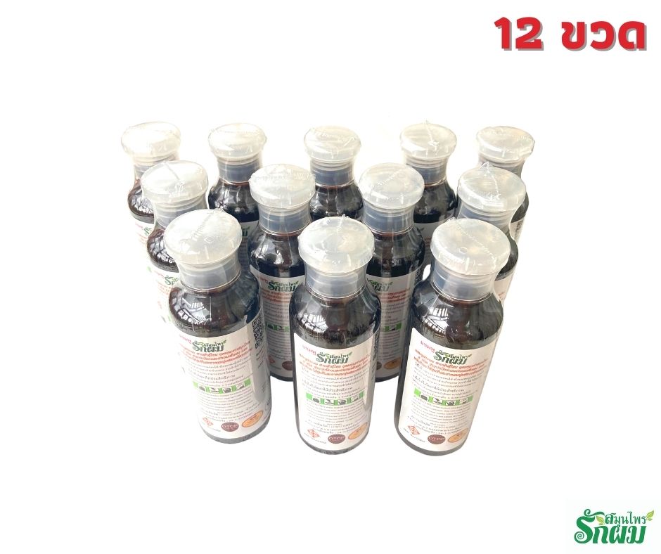 แชมพูสมุนไพรรักผม 250ml x 12 ขวด ยาสระผมแก้รังแคเชื้อรา แก้ผมร่วง แก้ปัญหาผมมัน ผมคัน ชะลอผมหงอก ช่วยให้ผมเกิดใหม่ ไม่ต้องใช้ครีมนวดผม อุดมด้วยสมุนไพรธรรมชาติถึง 9 ชนิด ใช้ได้ทุกวัย สระได้ทุกวัน ปราศจากสารเคมีที่เป็นอันตราย