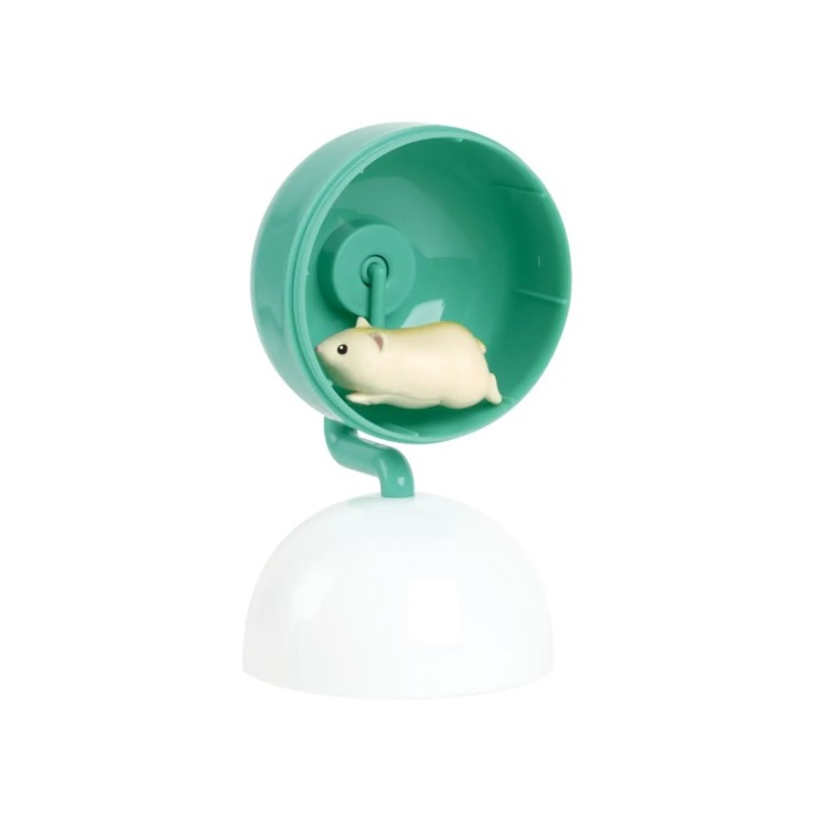 กาชาปองมาสคอทหนูแฮมสเตอร์ Spin around! Hamster & Wheel