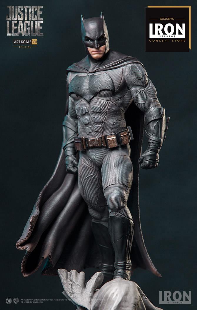 พร้อมส่ง iron Studios 1/10 Art Scale Justice League Batman deluxe Figure