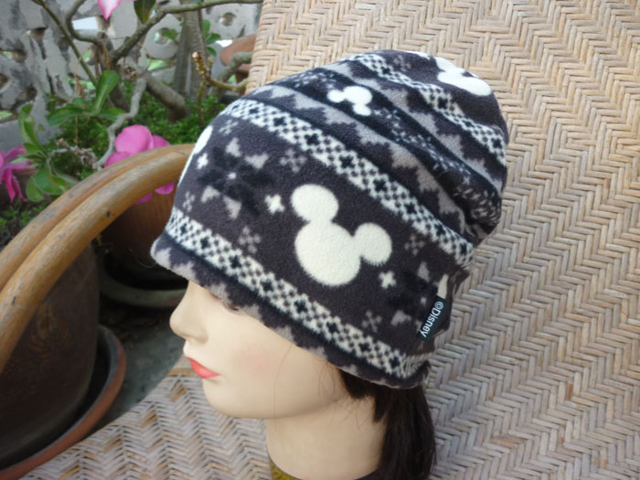 หมวกเด็ก Disney ผ้าฟลีซนุ่ม 2 ชั้น อุ่นมาก ใส่ได้ 2 ด้าน