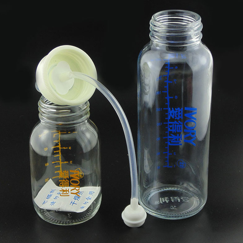 NanaBaby สายต่อจุกนม หลอดขวดนม คอมาตรฐาน(คอแคบ) ดูดสะดวก ไม่ต้องยกก้น กันสำลัก