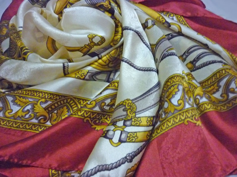 ผ้า silk 100% ผืนใหญ่ นุ่มมาก สวยมาก