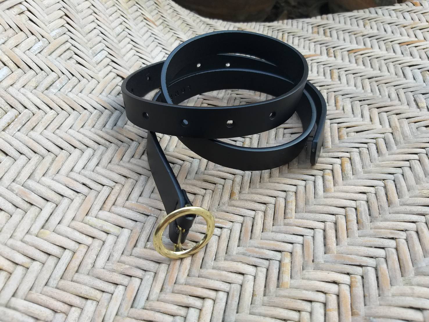 เข็มขัดหนังแท้ LOWRYS FARM แบรนด์ดัง