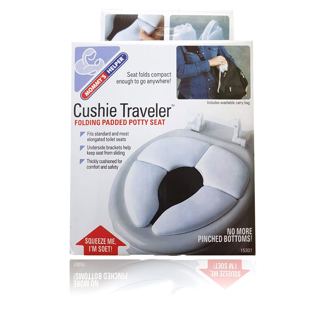 ที่นั่งชักโครกเด็ก เบาะรองนั่งชักโครกพกพา เบาะรองชักโครกเด็ก พับเก็บได้ เดินทางสะดวก Mommy's Helper