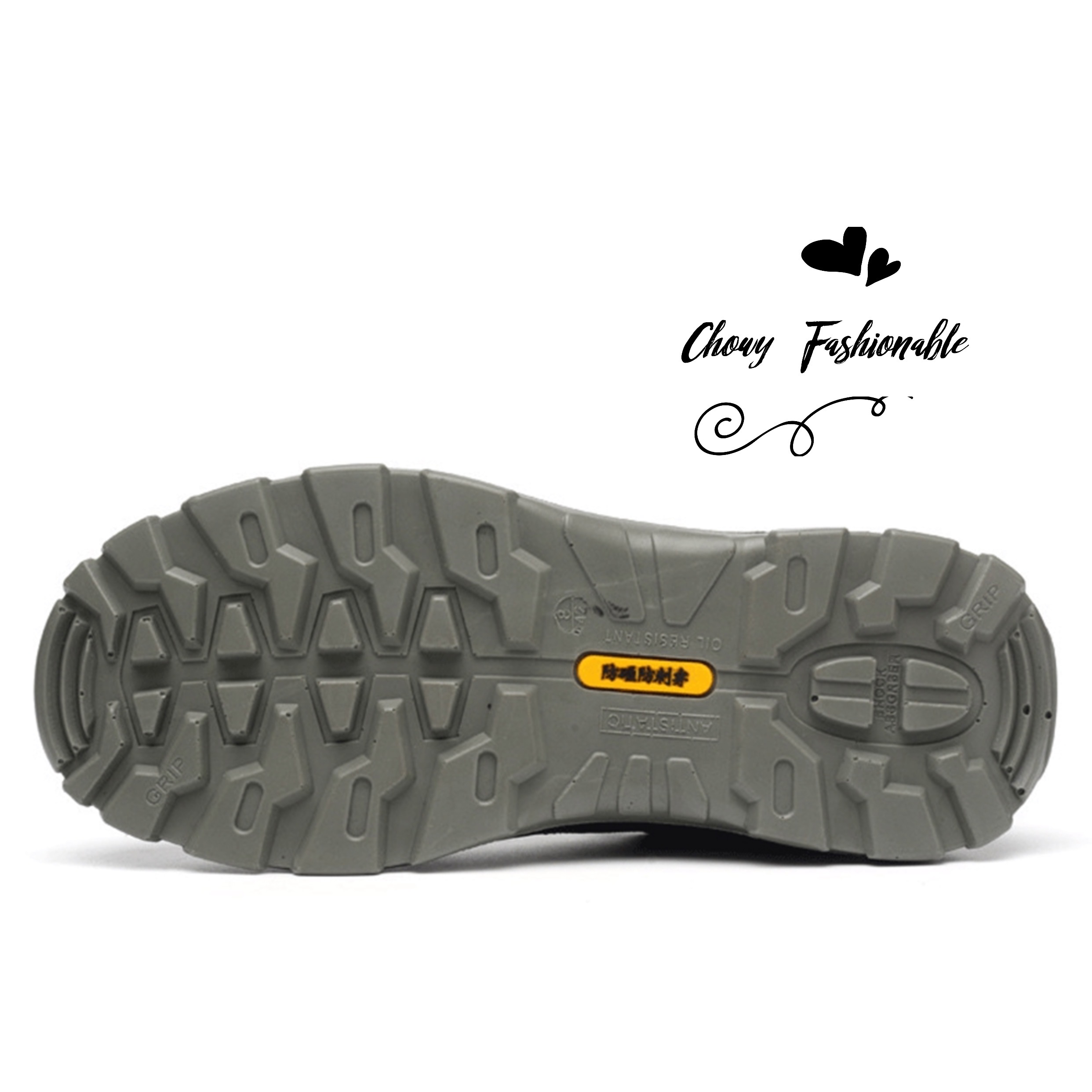 รองเท้าเซฟตี้ไซส์ใหญ่ 48 49 50 Leather Safety Shoes หนังแท้ รองเท้านิรภัย KR0991BLBR