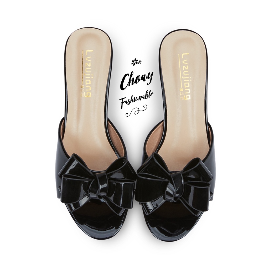 รองเท้าแตะ ไซส์ 31-42 ไซส์เล็ก ไซส์ใหญ่ Low Heel Sandal KR1064