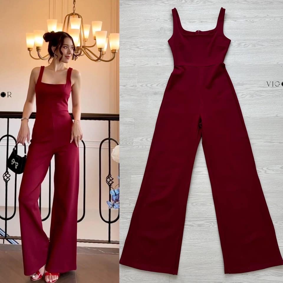 จั๊มขายาวผ้าอย่างดีรุ่นนี้ใครได้ไปรับรองก็ปลื้มแน่นอนมีด้วยกัน ใส่สวยทั้งสองสีค่ะไม่รั้งเป้านะคะ ใส่สบาย : สินค้าคุณภาพ (พร้อมส่ง) สำเนา