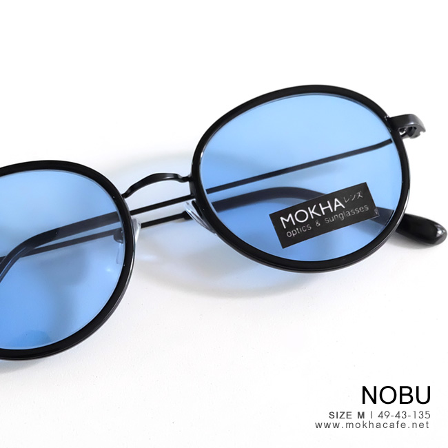 [pre-order] แว่นกันแดด NOBU กรอบแว่นกลม ขาโลหะ กว้าง 135 มม.(sizeM)