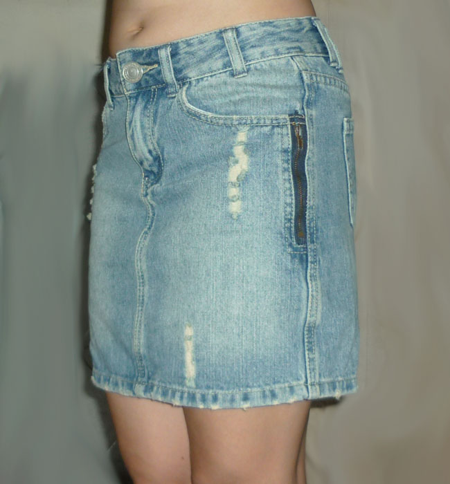 กระโปรงยีนส์ AFT jeans แบรนด์ญี่ปุ่น 29-34-14.5