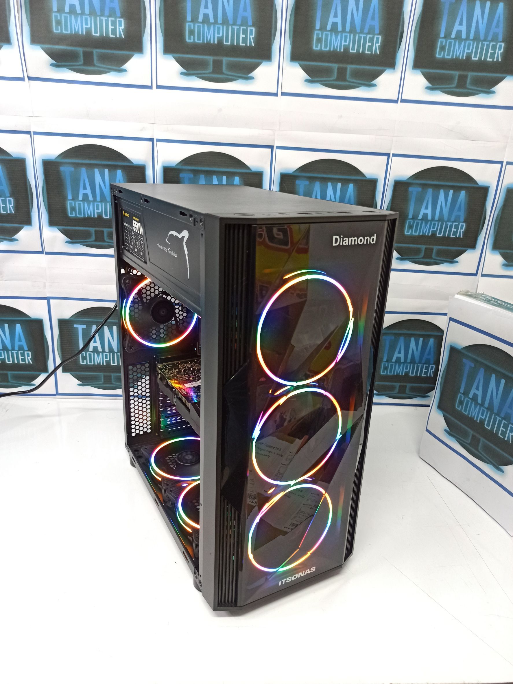 (14,900) ชุดใหญ่ ราคาคุ้มค่า I5-9400F Ram8GB SSD240GBของใหม่ GTX1050Ti 4GB