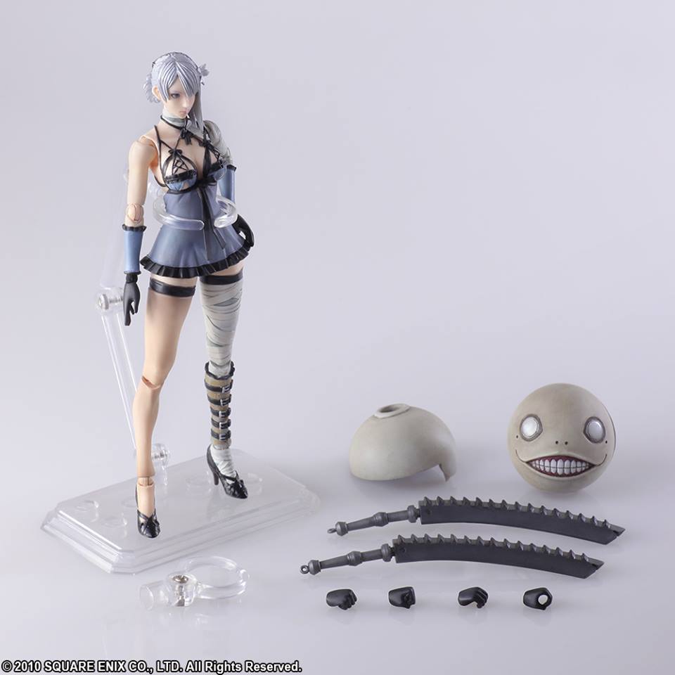 พร้อมส่ง BRING ARTS - NieR RepliCant/Gestalt: Kaine Action Figure