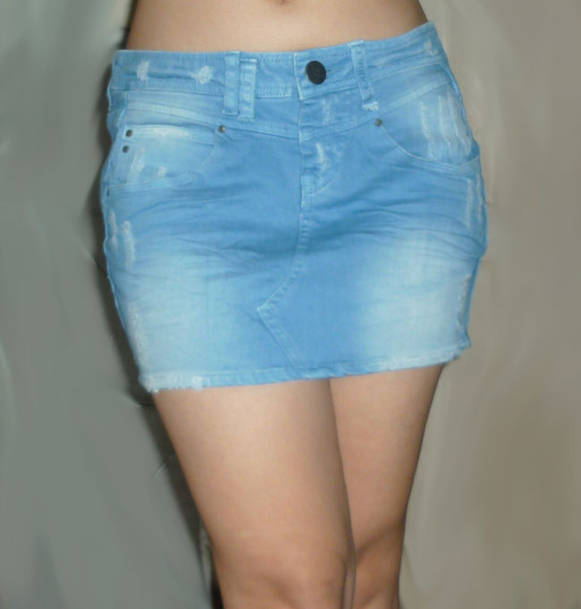 กระโปรงยีนส์ DENIM 31-35-11 สีสวยมากๆ