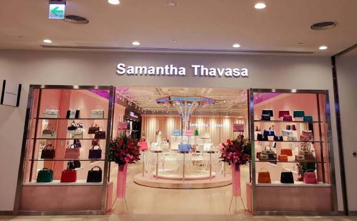 กระเป๋าสตางค์ Samantha Thavasa หนังแท้ ช่องเยอะมาก