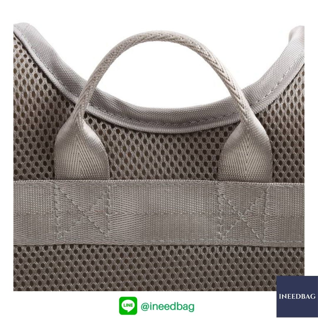 Ecosusi กระเป๋าคุณแม่ กระเป๋าสัมภาระคุณแม่ กระเป๋าแม่ลูกอ่อน แบบเป้ มาพร้อมแผ่นรองเปลี่ยนผ้าอ้อม, สายคล้องรถเข็น, ช่องเก็บความร้อน-เย็น, ช่องเก็บทิชชู่เปียก (Light Orange)