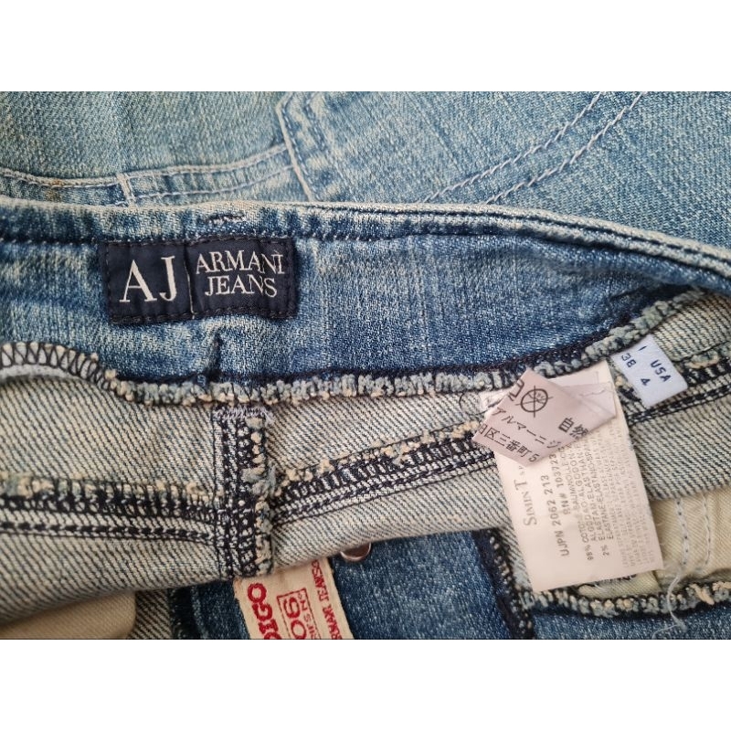 กระโปรงยีนส์แบรนด์ดัง ARMANI Made in ITALY