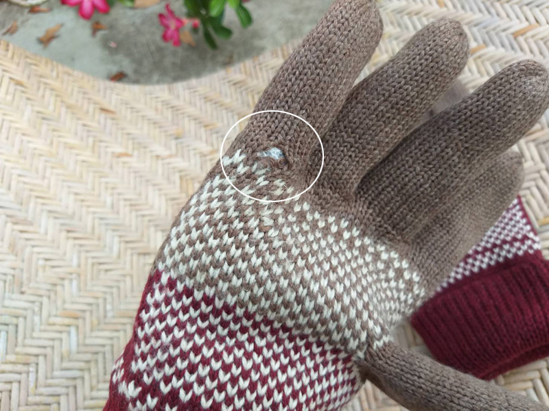 ถุงมือชาย 3M Thinsulate บุผ้าฟลีซด้านใน อุ่นมาก