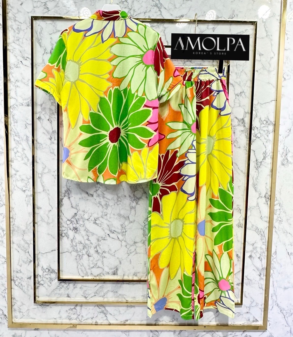 SET PAJAMAS ZARA งานใหม่ ตัวเสื้อเป็นเชิ้ต ZARA เด่นเป็นสง่า มาพร้อม กางเกงขายาว ใส่เข้ากันลงตัว . สินค้าคุณภาพ (พร้อมส่ง).