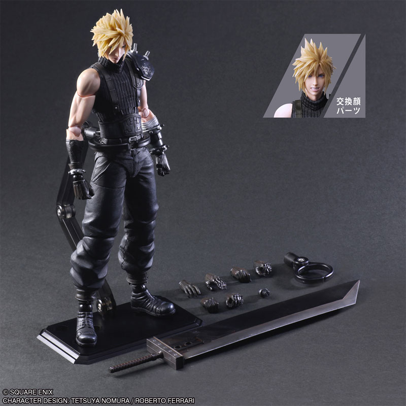 [เปิดจอง] Final Fantasy VII Rebirth Play Arts Kai Cloud Strife มัดจำ 1000