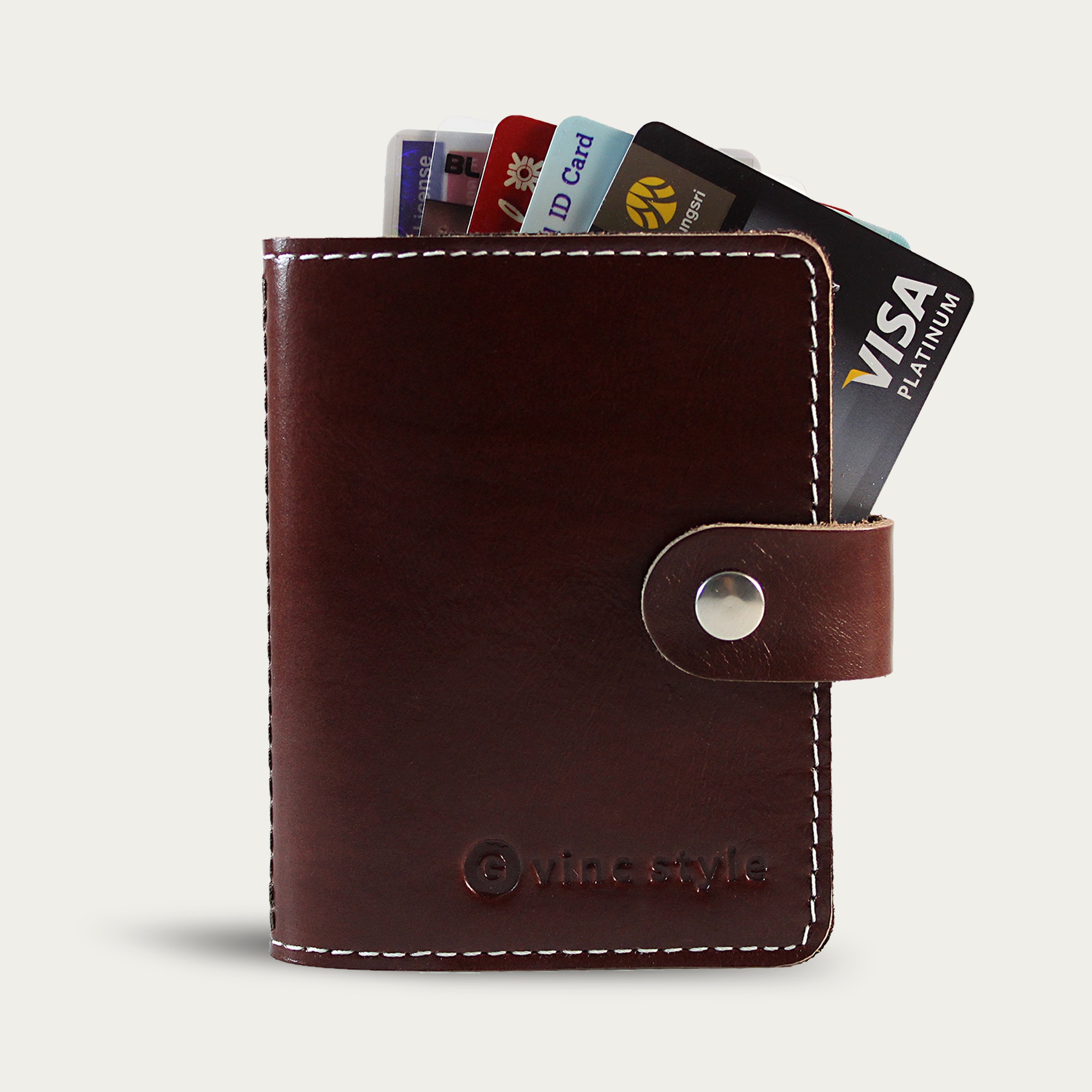 กระเป๋าใส่บัตร หนังวัวแท้ รุ่น Vermouth Card Holder