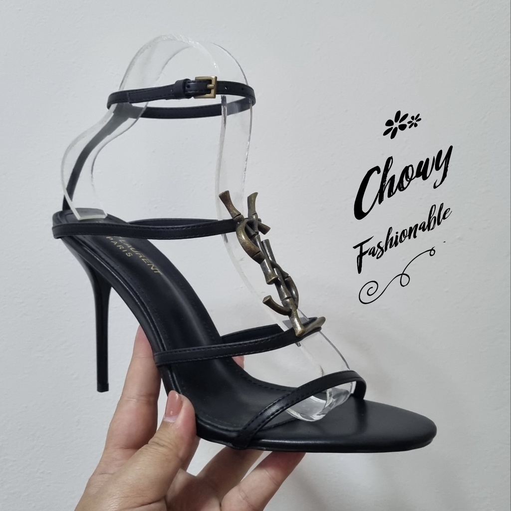 รองเท้าไซส์ใหญ่ 41 ส้นสูงเปิดเท้าไซส์ใหญ่ Sexy High Heel Shoes KR1142
