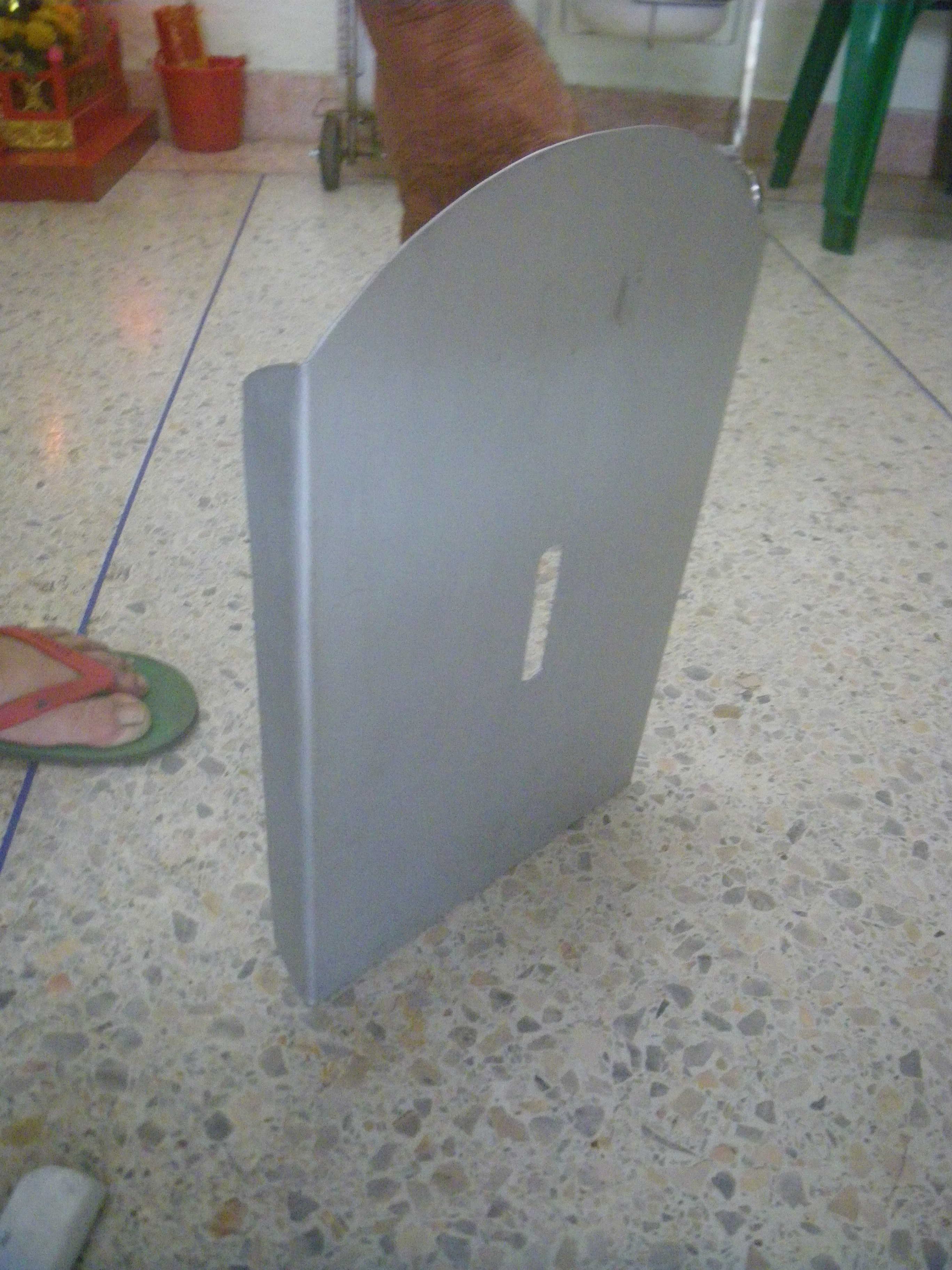 อุปกรณ์แผ่นบังกุญแจประตูเหล็กหน้าบ้าน ชิ้นงานทำด้วยเหล็ก