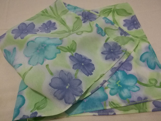 ผ้าผูกผม ผ้าผูกคอคลุมไหล่ เพ้นท์ลายสีน้ำ Made in MEXICO