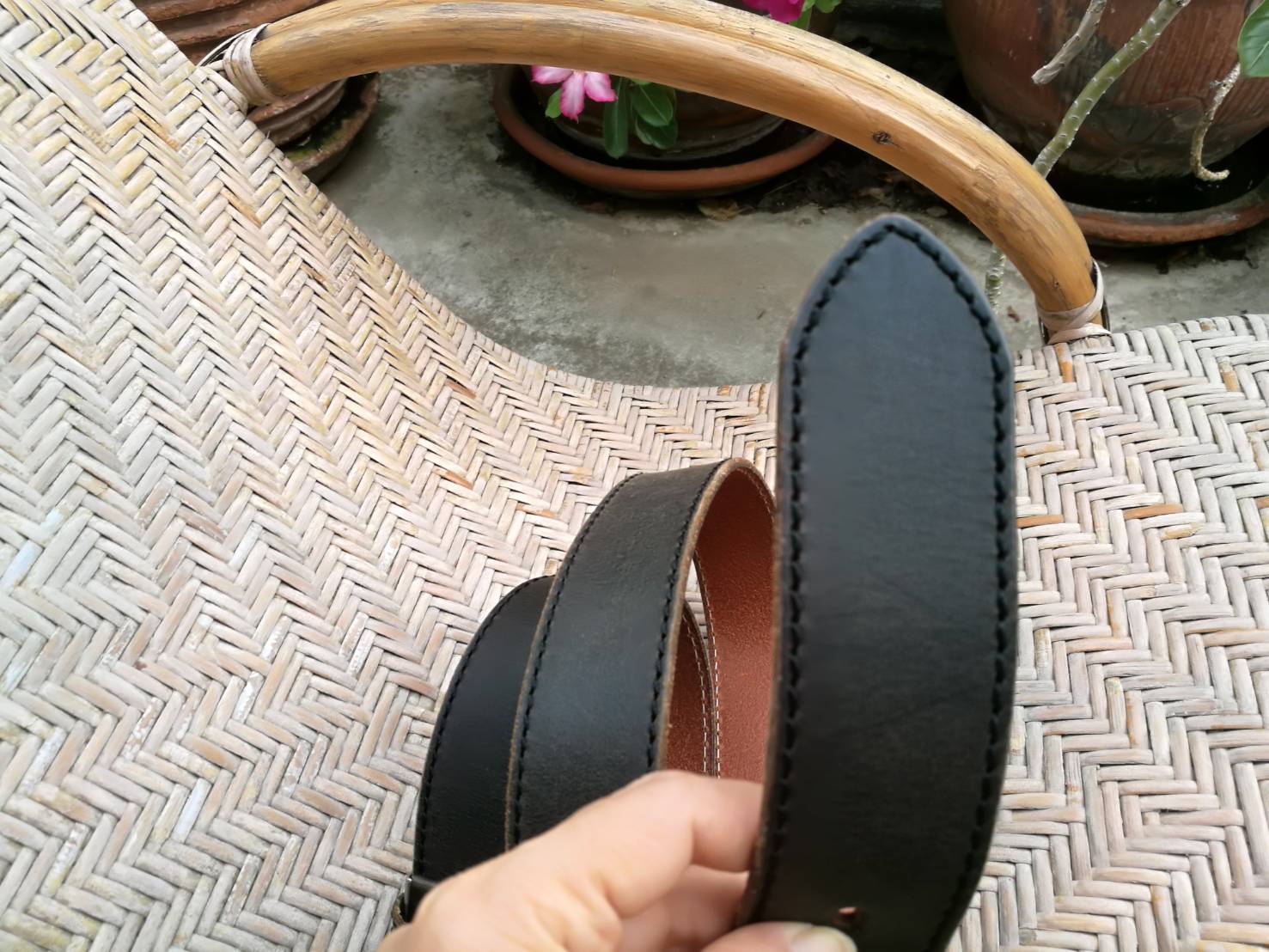 เข็มขัดชาย หนังแท้ Lee เท่ๆ เลย