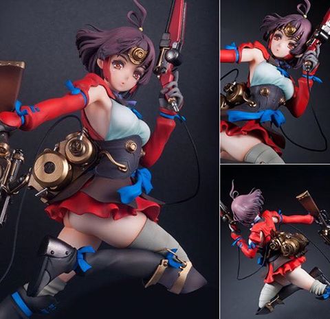 พร้อมส่งมีของแล้วครับ31-10-2018 Hdge technical statue No.17 Kabaneri of the Iron Fortress - Mumei Haruhiko Mikimoto Complete Supervision Ver. Complete Figure