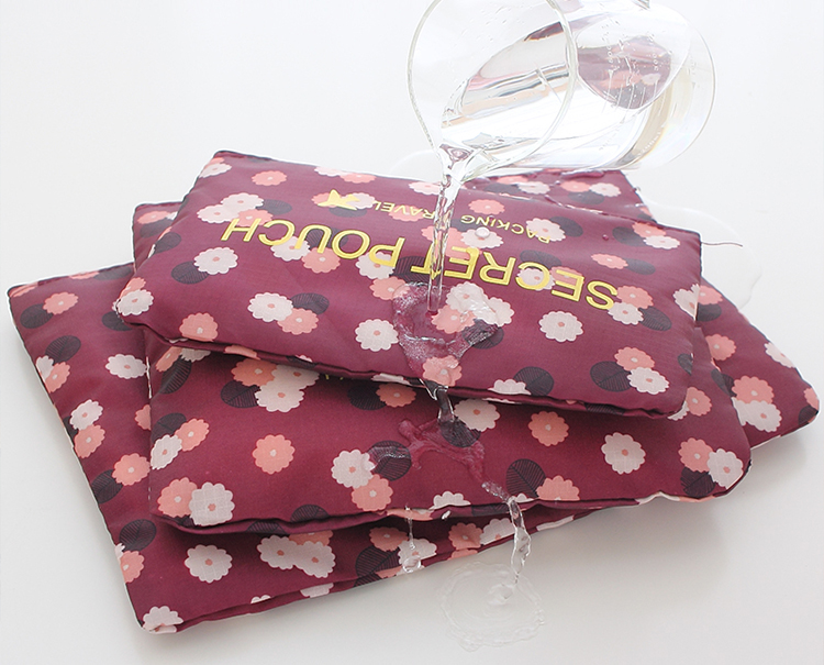 กระเป๋าจัดระเบียบเดินทาง กระเป๋าจัดระเบียบเสื้อผ้า 6 ใบ จัดกระเป๋าเดินทาง กันน้ำ ใส่เสื้อผ้า ชุดชั้นใน เครื่องสำอาง มี 5 สีให้เลือก