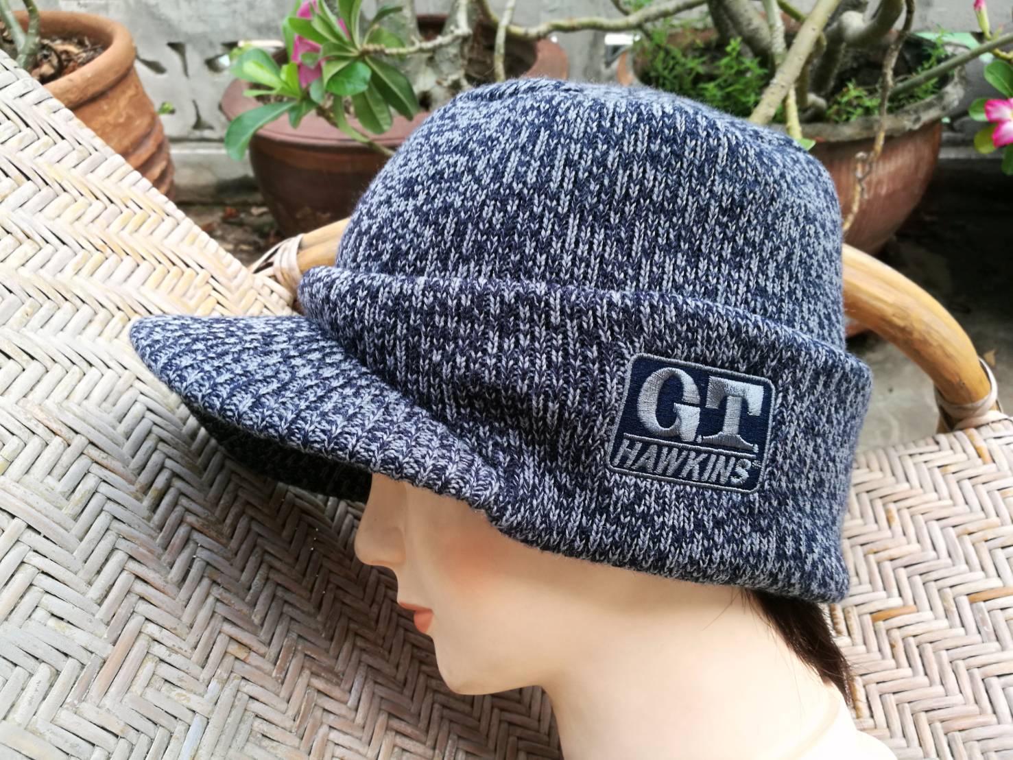 หมวกไหมพรมอย่างหนา G.T. HAWKINS (ของใหม่)