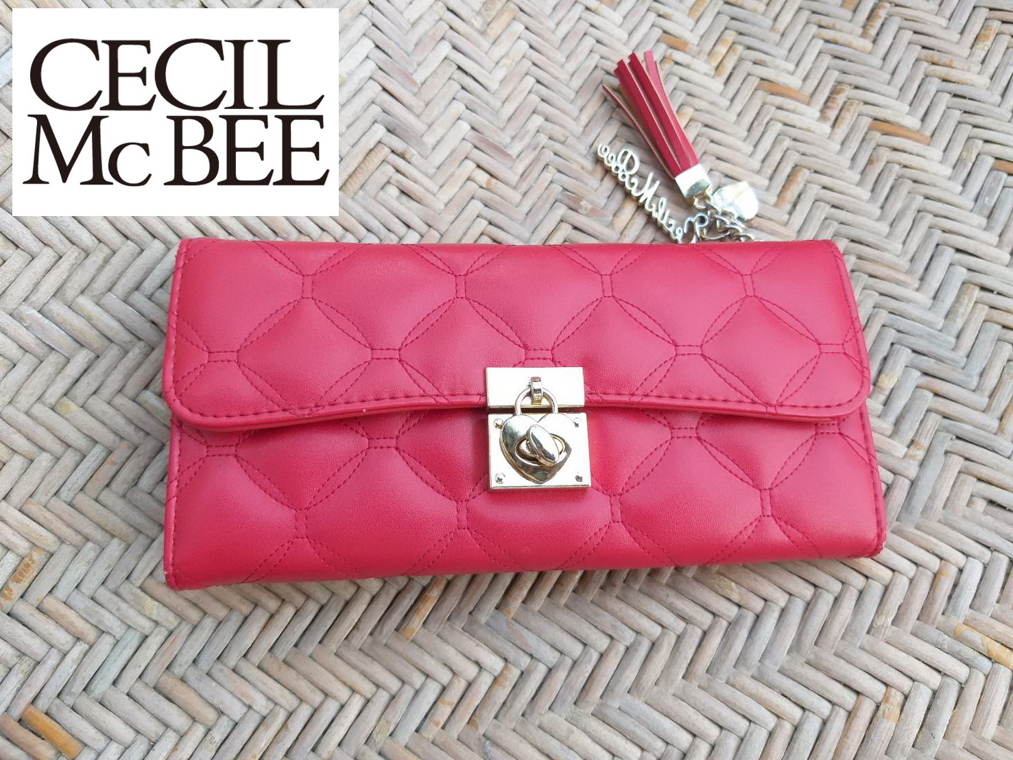 กระเป๋าสตางค์ CECIL MCBEE แบรนด์ดังญี่ปุ่น ช่องเยอะะะะะะ