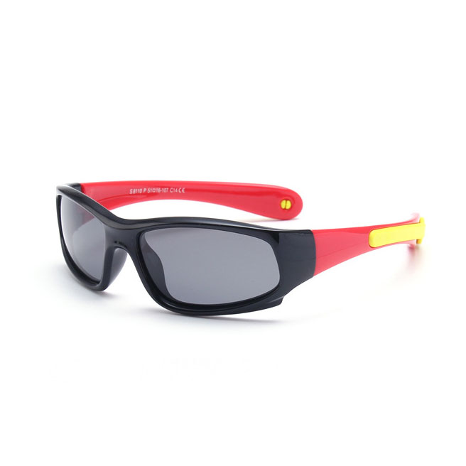 แว่นตากันแดดเด็ก UV400 ขาบิดงอได้มาก สำหรับเด็กวัย 2-9 ปี (สายคล้องเก็บได้)