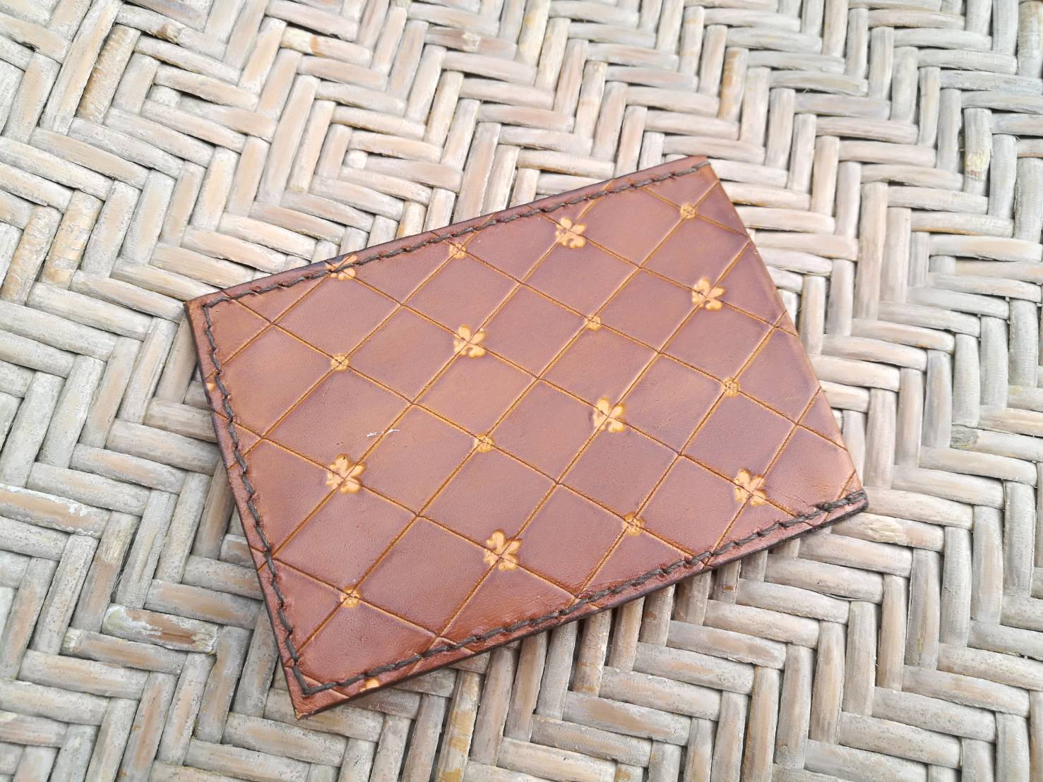 ซองใส่บัตร หนังแท้ สวยมาก