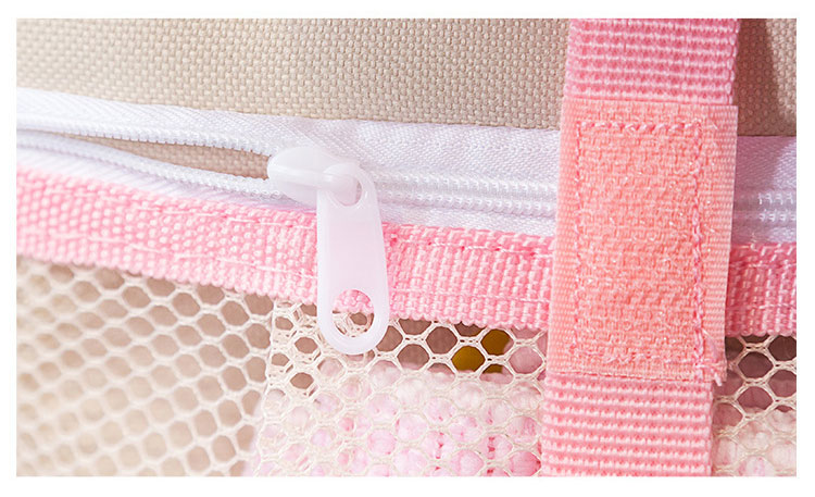 กระเป๋าคุณแม่ 2 in 1 กางเป็นช่องติดหลังเบาะรถยนต์ได้ ลายการ์ตูนน่ารัก