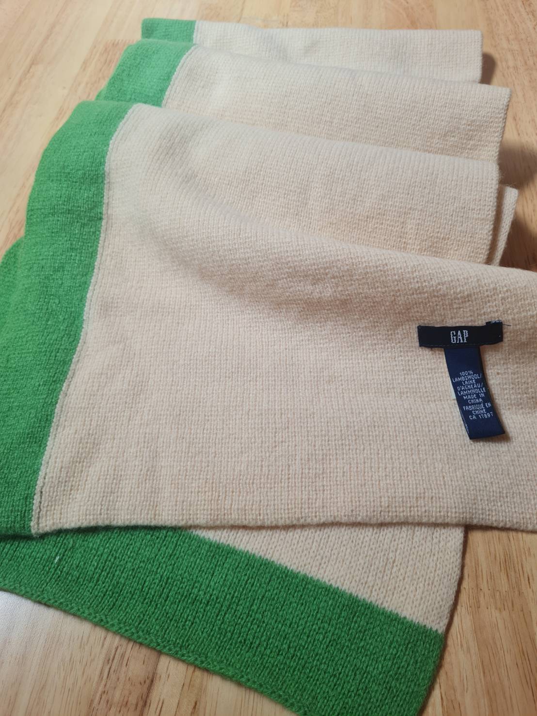 ผ้าพันคอ Wool GAP ติดลบหนักได้ (ของใหม่)