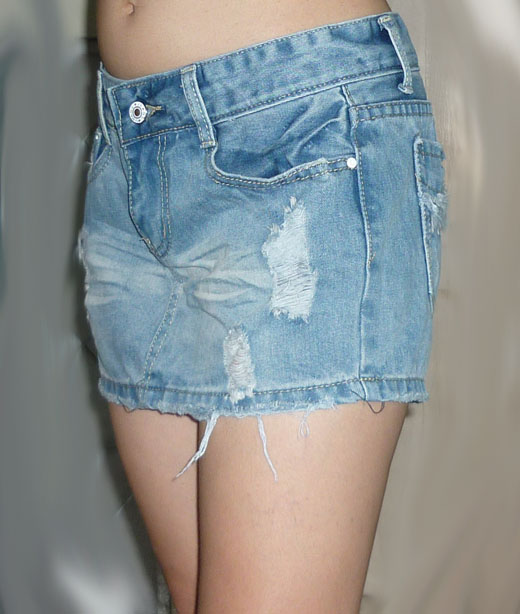 #2กระโปรงยีนส์แนวเซอร์ แบรนด์ห้าง Catwond 32-36-10