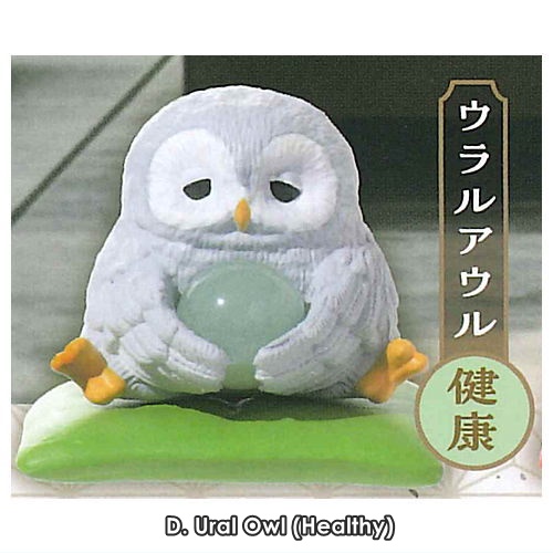 กาชาปองฟิกเกอร์นกฮูก Tennen Ishido Owl